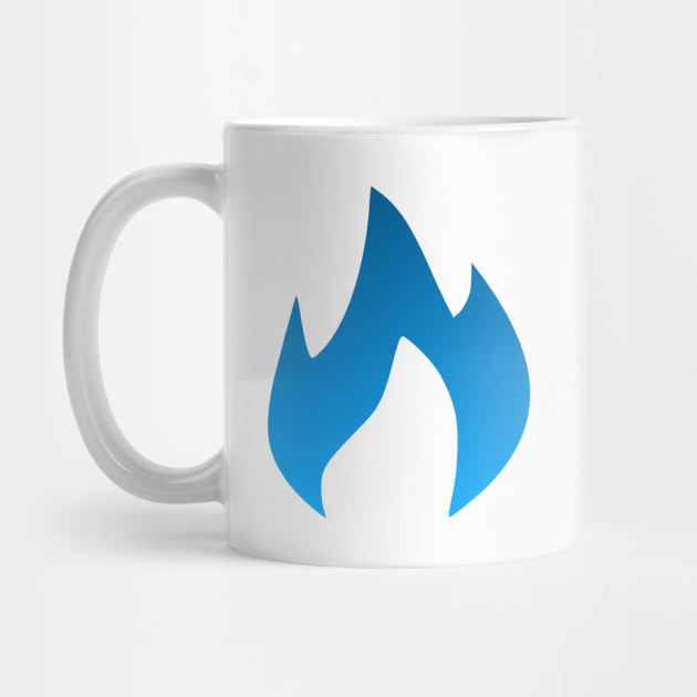 BLUE FLAME by Tees4Chill